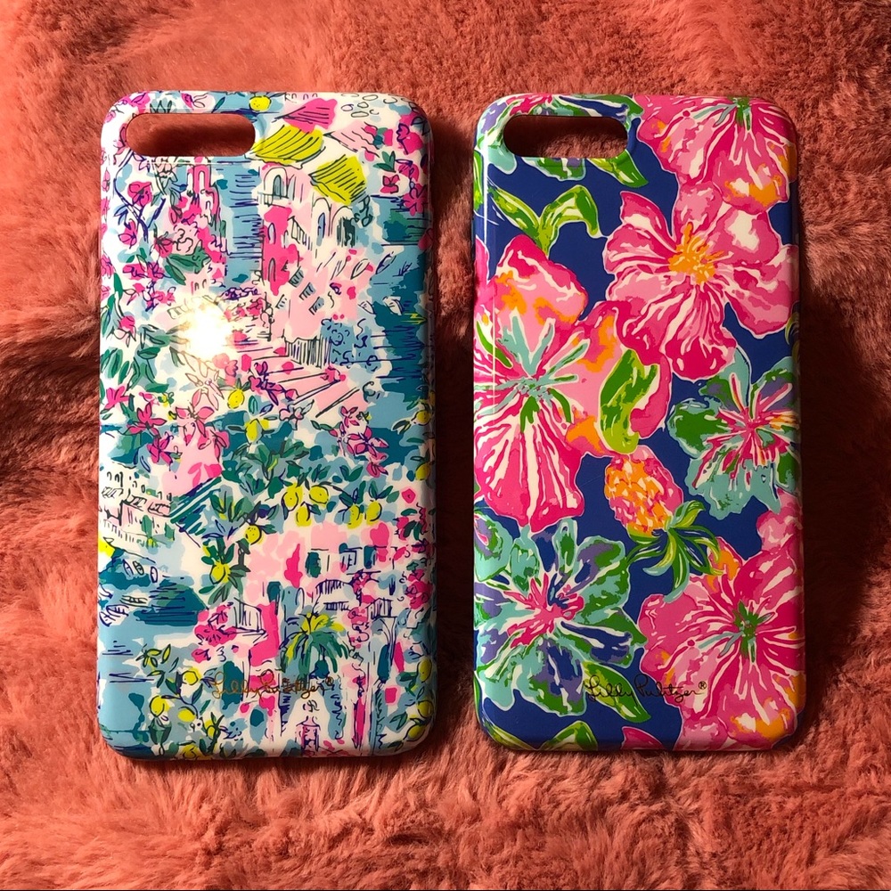 Lilly Pulitzer iphone 8plus case bundle